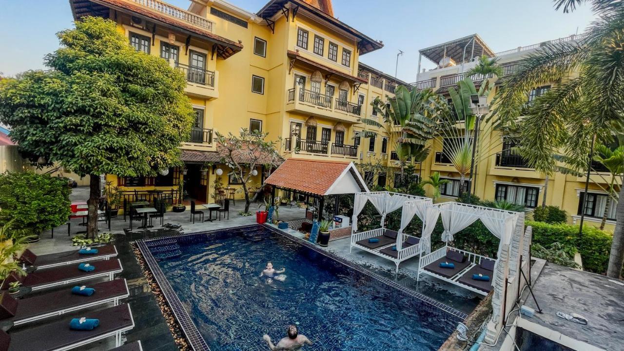 Villa Indochine D'Angkor Siem Reap Exterior foto