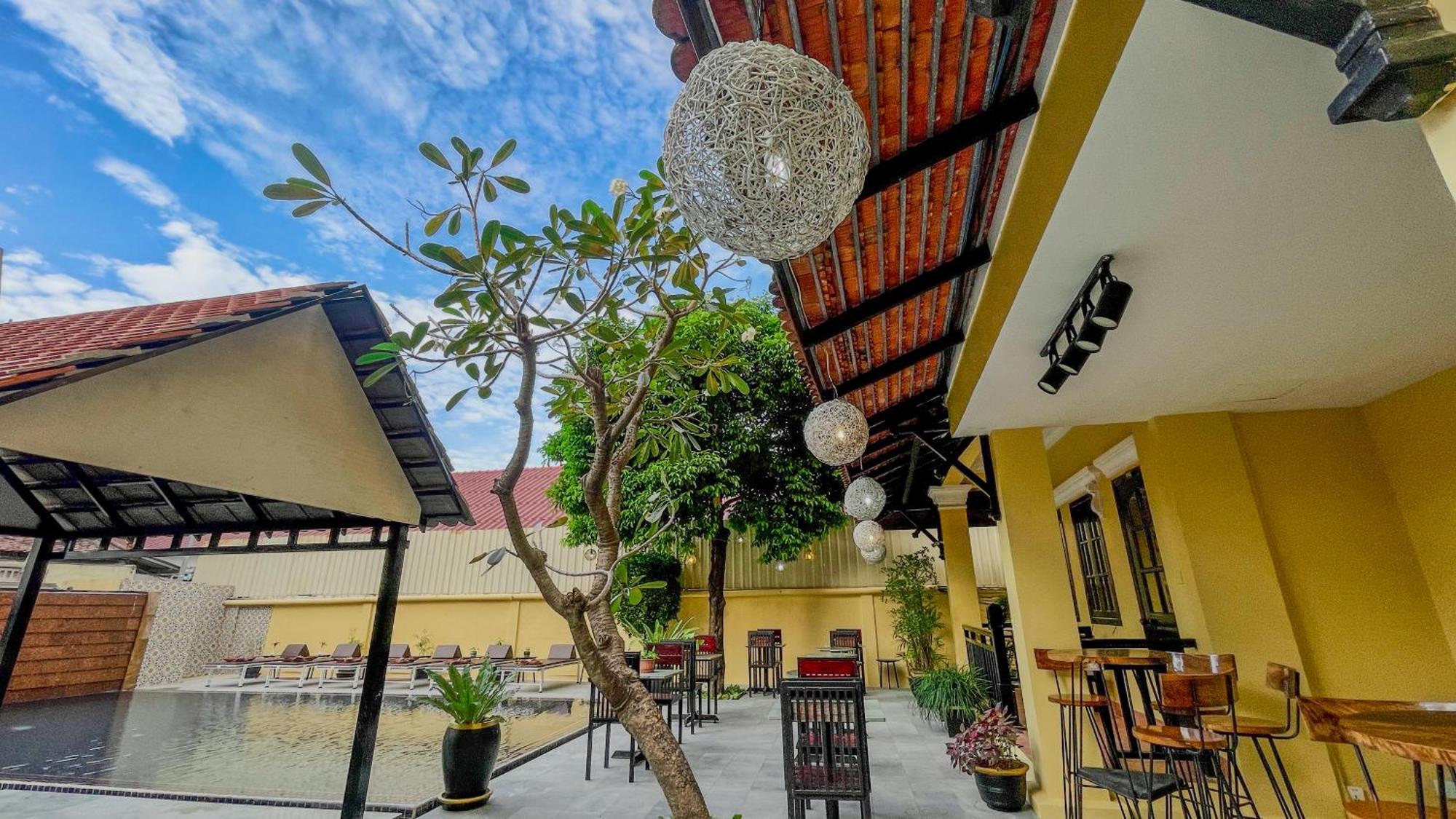 Villa Indochine D'Angkor Siem Reap Exterior foto