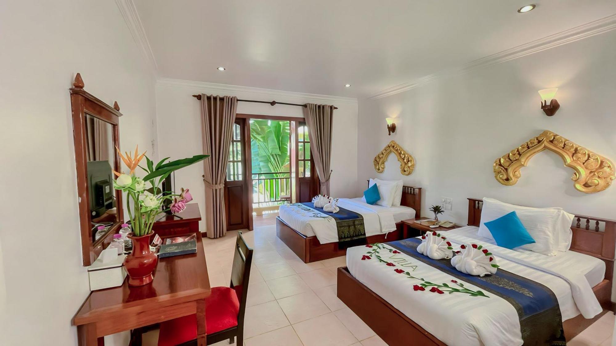 Villa Indochine D'Angkor Siem Reap Exterior foto